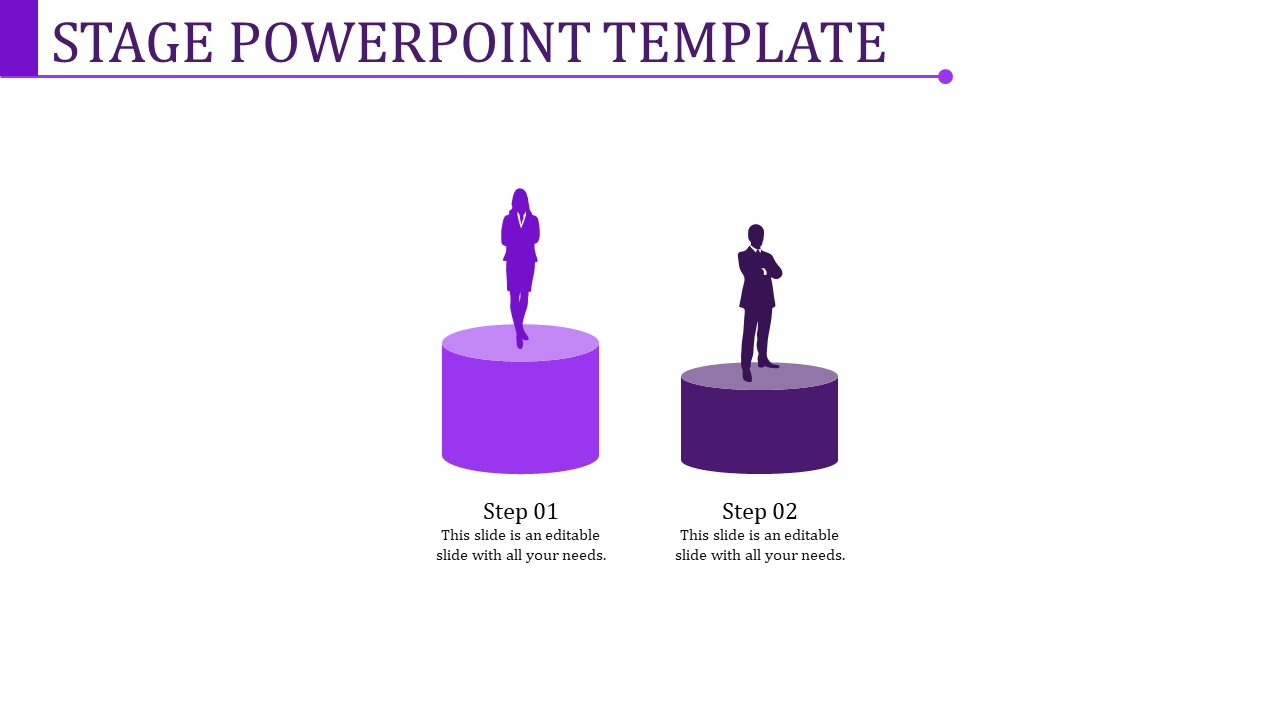 stage powerpoint template-Stage Powerpoint Template-2-Purple